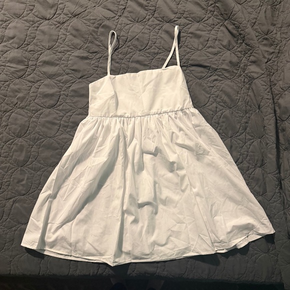 White baby doll mini dress - Picture 1 of 1